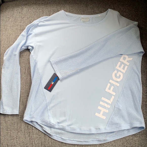 Tommy Hilfiger Tops - Tommy Hilfiger Sport Top Light Blue - New